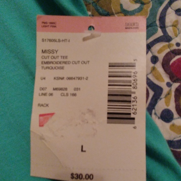 Laura Scott, Size L, Mint green,designer blouse - Picture 6 of 8